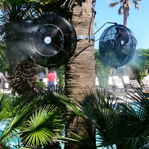 18 Inch Fan Kit with 1500 PSI Pump - SS RING