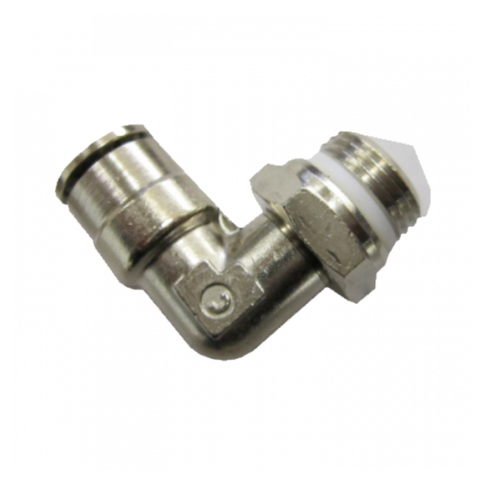 Pump Fitting - Elbow Swivel 1/4 Inch Male Thread to 1/4 Inch Push Lock - Misting Pump Parts