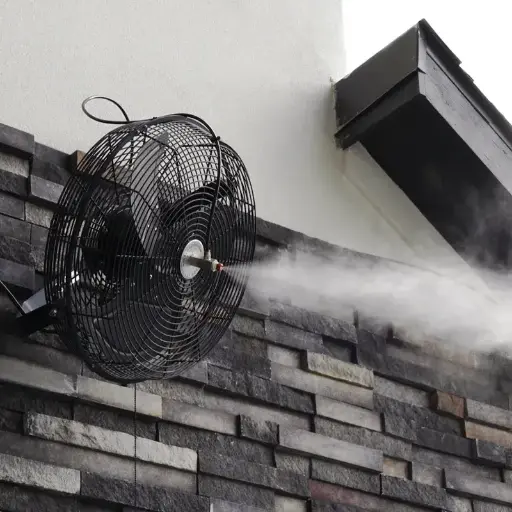 18 Inch Fan Kit with 1500 PSI Pump - Center Hub