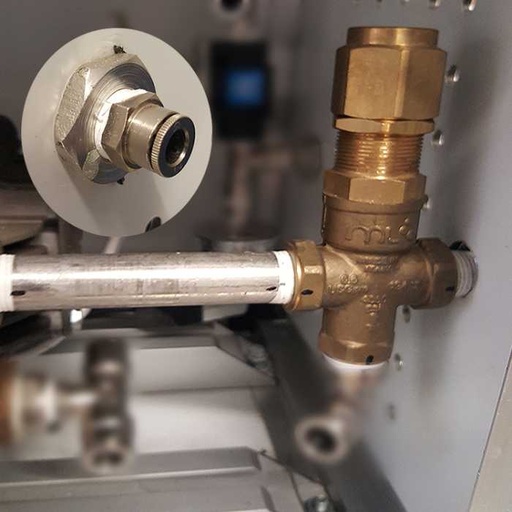 [MC61476] Bypass Valve & Misting Pump Outlet Assembly – Compatible with 0.5, 1, & 2 GPM Pumps