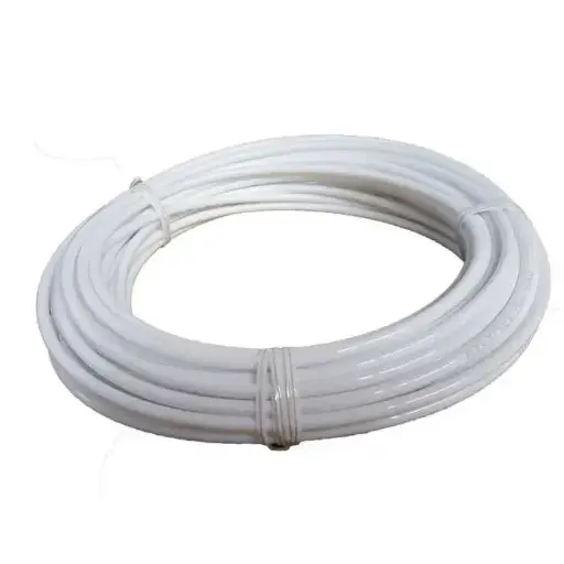 [MC73313] Nylon Tubing - High Pressure - 1/4 Inch - White - 100 Ft Roll