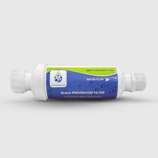 [MC65206] Mistcooling Filter - Scale Prevention Filter - 1/4” Female Thread WITH 3/4'' GHT THREAD MALE